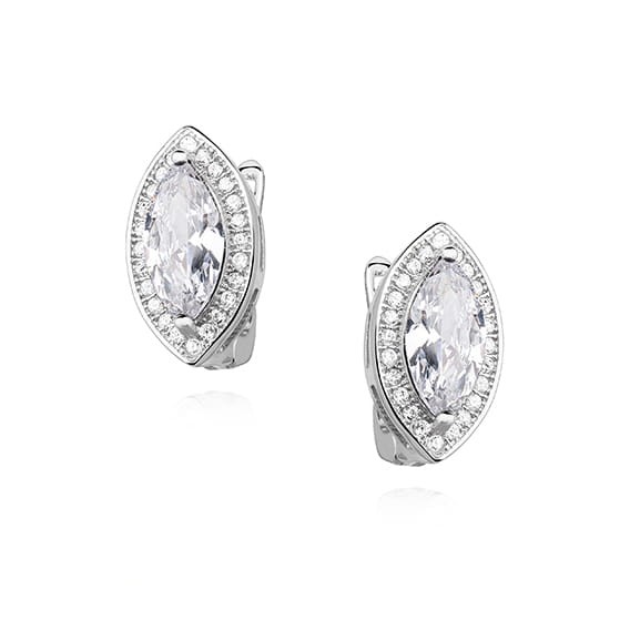 Kolczyki Srebrne pr  925 Biała  Cyrkonia
KO349S-Z0711D