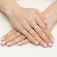 Pierścionek Złoty pr 585 Zaręczynowy Brylant 0,03 ct
W111T-585-B0.03-BD