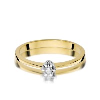 Pierścionek Złoty pr 585 Zaręczynowy Brylant 0,04 ct
W111-585-B0.04-BD
