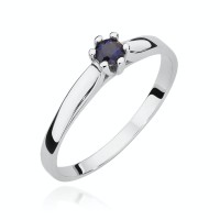 Pierścionek Złoty pr 585 Szafir 0.15 ct
W222-585-S0.15-BD