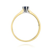Pierścionek Złoty pr 585 Szafir 0.15 ct
W222-585-S0.15-BD