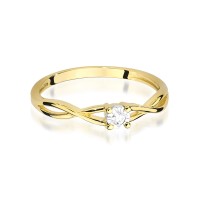 Pierścionek Złoty pt 585 Brylant 0.03 ct
W470-585-B0.03-BD