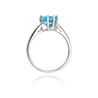 Pierścionek Złoty pr 585 Serce Topaz 1.20 ct
W031-585-T1.20-BD
