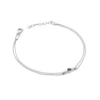 Bransoletka Złota pr 585 Szafir 0.15 ct
B005-585-S0.15-BD