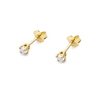 Kolczyki Złote pr 585 z Brylantami 0.02 ct
KO058-585-B0.02-BD