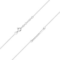 Naszyjnik Złoty pr 585 Belka z Brylantami 0.03 ct
C029-585-B0.03-BD