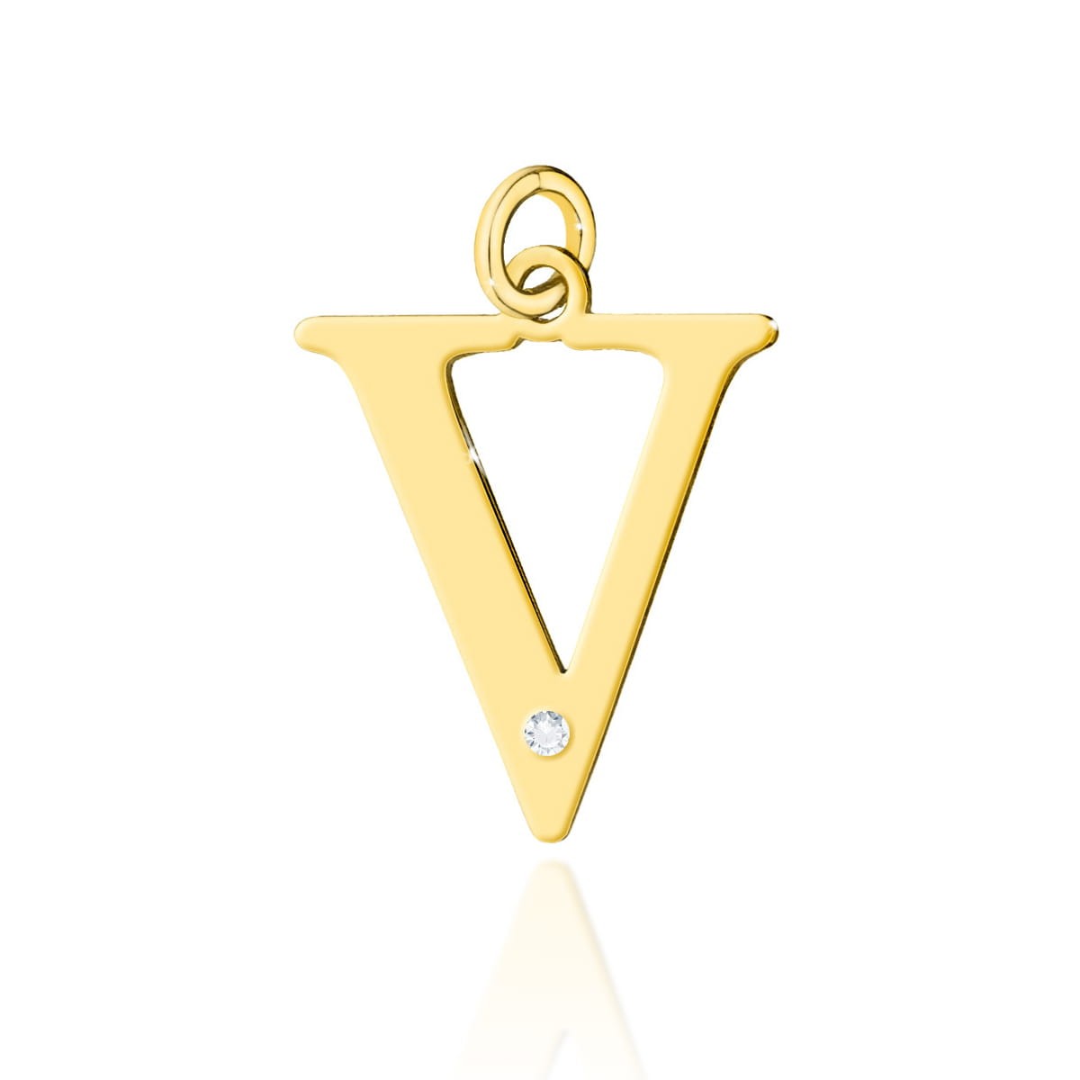 Zawieszka Złota pr 585 Brylant 0.005 ct Literka V
Z069-Z-585-B0.005-V