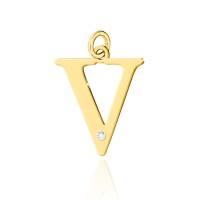Zawieszka Złota pr 585 Brylant 0.005 ct Literka V
Z069-Z-585-B0.005-V