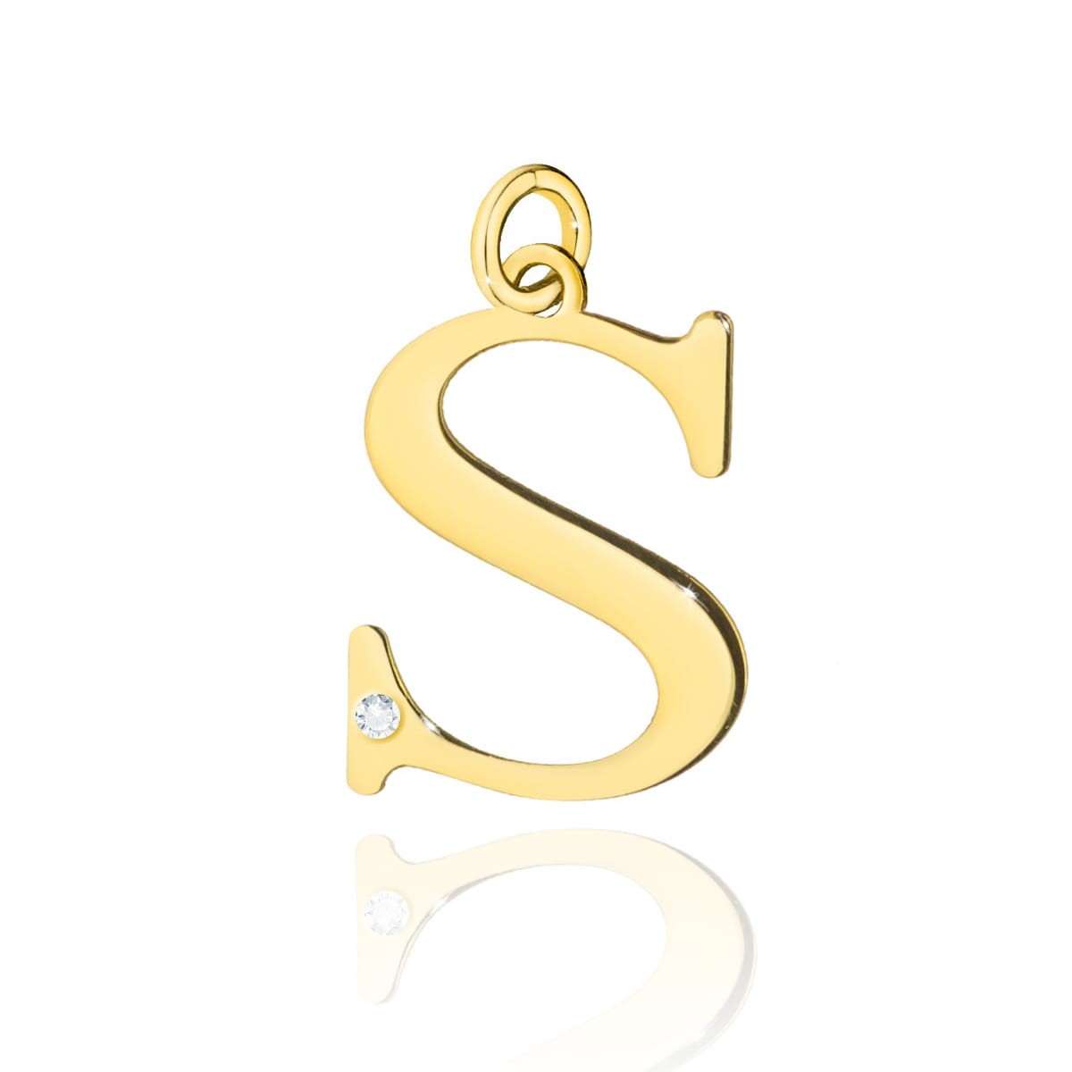 Zawieszka Złota pr 585 Brylant 0,005 ct Literka S
Z069-Z-585-B0.005-S