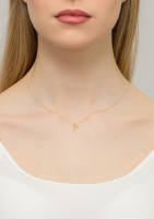 Zawieszka Złota pr 585 Brylant 0,005 ct Literka P
Z069-Z-585-B0.005-P