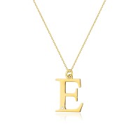 Naszyjnik Złoty pr 585 Celebrytka z Brylantem Literka E
C069-Z-585-B0.005-E