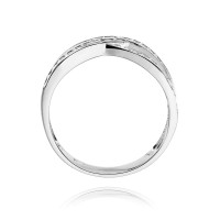 Pierścionek Złoty pr 585 Brylanty 0.27 ct 
W215-585-B0.27-BD