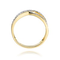 Pierścionek Złoty pr 585 Brylanty 0.27 ct 
W215-585-B0.27-BD