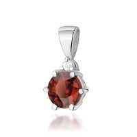 Zawieszka Złota pr 585 Brylant Granat 0.60 ct
Z076-585-G0.60