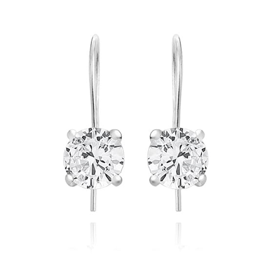 Kolczyki Srebrne pr 925 Cyrkonia Okrągła 6 mm
KO389S-2CO6J_W