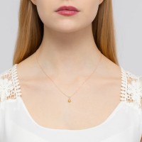 Zawieszka Złota pr 585 Brylant Cytryn 0.50 ct
Z076-585-C0.50
