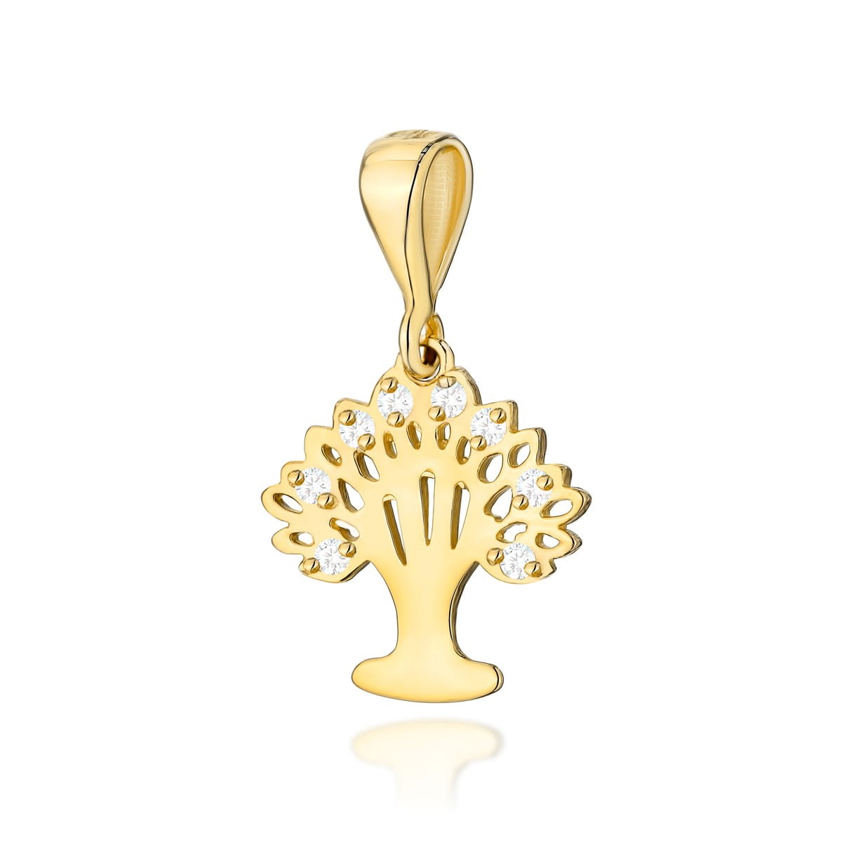 Zawieszka Złota pr 585 Drzewko z Brylantami 0,07 ct
Z038-585-B0.07-BD