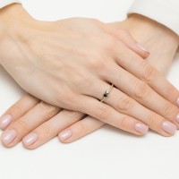 Pierścionek Złoty pr 585 Serce Brylant 0,03 ct
BC010-585-B0.03-BD