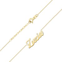 Naszyjnik Złoty pr 585 Brylant Celebrytka Zuzia
C067-Z-585-Zuzia