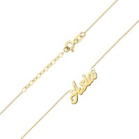 Naszyjnik Złoty pr 585 Brylant Celebrytka Asia 
C067-Z-585-Asia