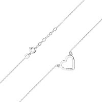 Naszyjnik Złoty pr 585 Brylant Celebrytka Serce
C026-585-B0.015-BD