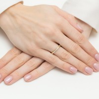 Pierścionek Złoty pr 585 Brylanty 0,10 ct
BC019-585-B0.10-BD