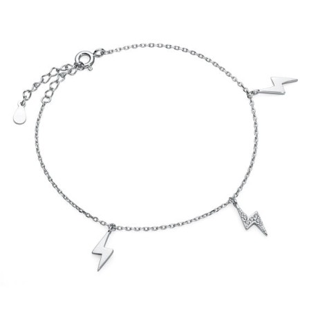 Bransoletka Srebrna pr 925 Błyskawica