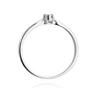 Pierścionek Złoty pr 585 na Zaręczyny Brylant 0,01 ct
W461-585-B0.01-BD