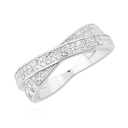 Pierścionek Srebrny pr 925 Cyrkonia