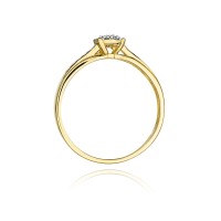 Pierścionek Złoty pr 585 Brylant 0,04 ct
W034-585-B0.13-BD