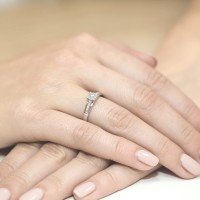 Pierścionek Złoty pr 585 Brylant 0,04 ct
W034-585-B0.13-BD