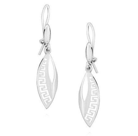 Kolczyki Srebrne pr 925 Wzór Grecki