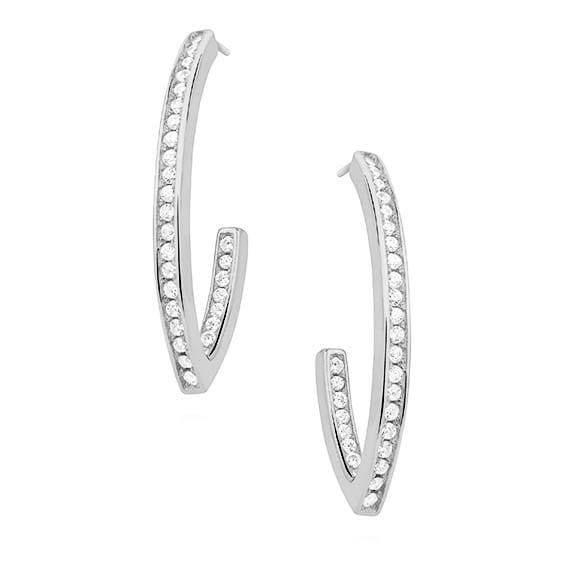 Kolczyki Srebrne pr 925 Cyrkonia KO083S-Z1399E