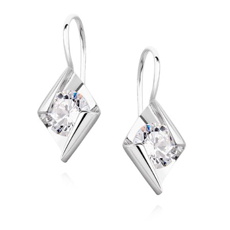 Kolczyki Srebrne pr 925 Cyrkonia