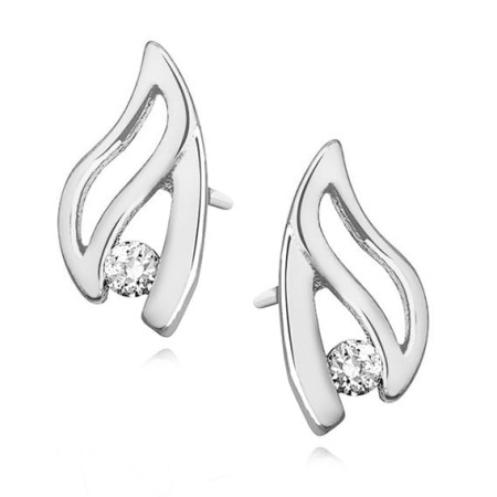 Kolczyki Srebrne pr 925 Cyrkonia 