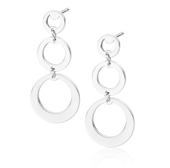 Kolczyki Srebrne pr 925 Koła KO208S-Z1761E