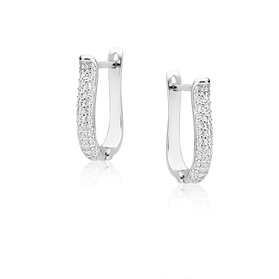 Kolczyki Srebrne pr 925 Cyrkonia KO212SZ1553D