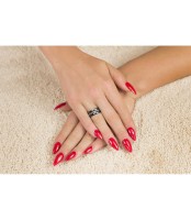 Pierścionek Srebrny pr 925 Ceramiczny Czarny P089S-Z1206A