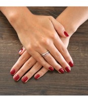 Pierścionek Srebrny pr 925 Serca P088S-Z1325A