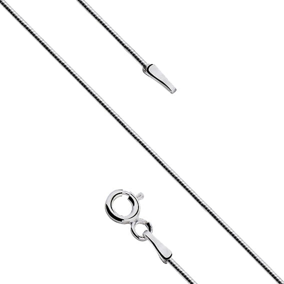 Łańcuszek Srebrny pr 925 Ośmiokątna  Żyłka L011S-8LATI015