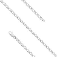 Łańcuszek Srebrny pr 925 Diamentowana Pancerka 
L029S-CUEX80R