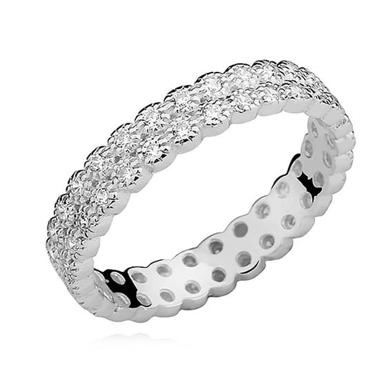 Pierścionek Srebrny pr 925 Cyrkonia P181S-Z0930A