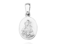 Medalik Srebrny pr 925 
Matka Boska Nieustającej Pomocy / Serce Jezusa 
ZAS05S-KS0188