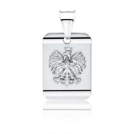 Medalik Srebrny pr 925 Orzeł w Koronie