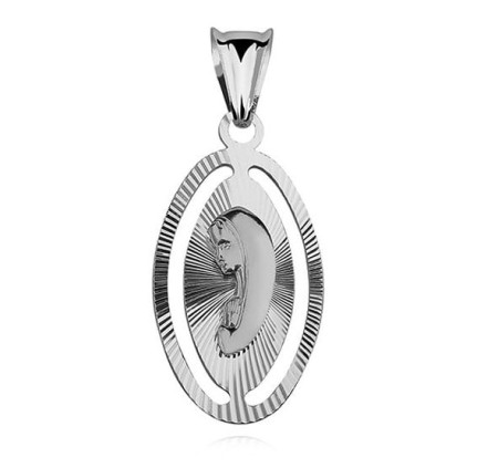 Medalik Srebrny pr 925 Madonna