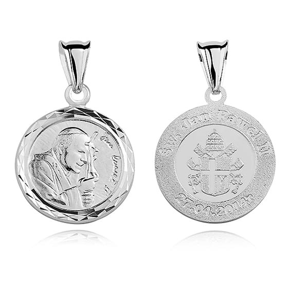 Medalik Srebrny pr 925 Jan Paweł II 
ZAS020S-MD273