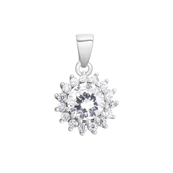 Zawieszka Srebrna pr 925 Biała Cyrkonia
ZAS069S-Z1101C