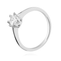 Pierścionek Srebrny pr 925 Cyrkonia P098S-Z1241A