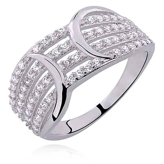 Pierścionek Srebrne pr 925 Szeroki P104S-Z0639