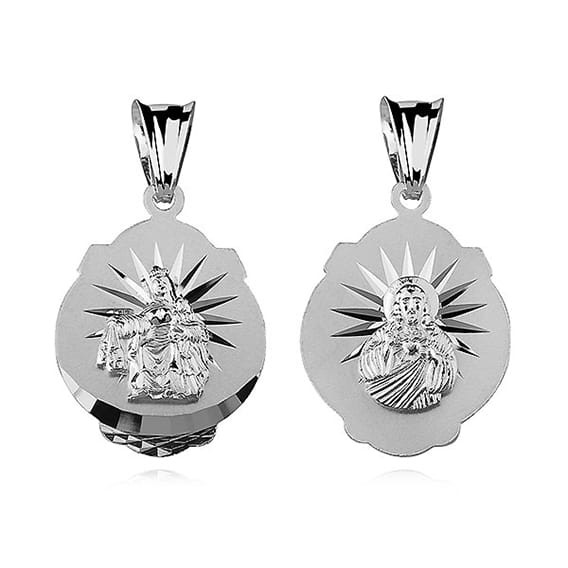 Medalik Srebrny pr 925 Jezus / Matka Boska Szkaplerzna
ZAS0146S-MD083